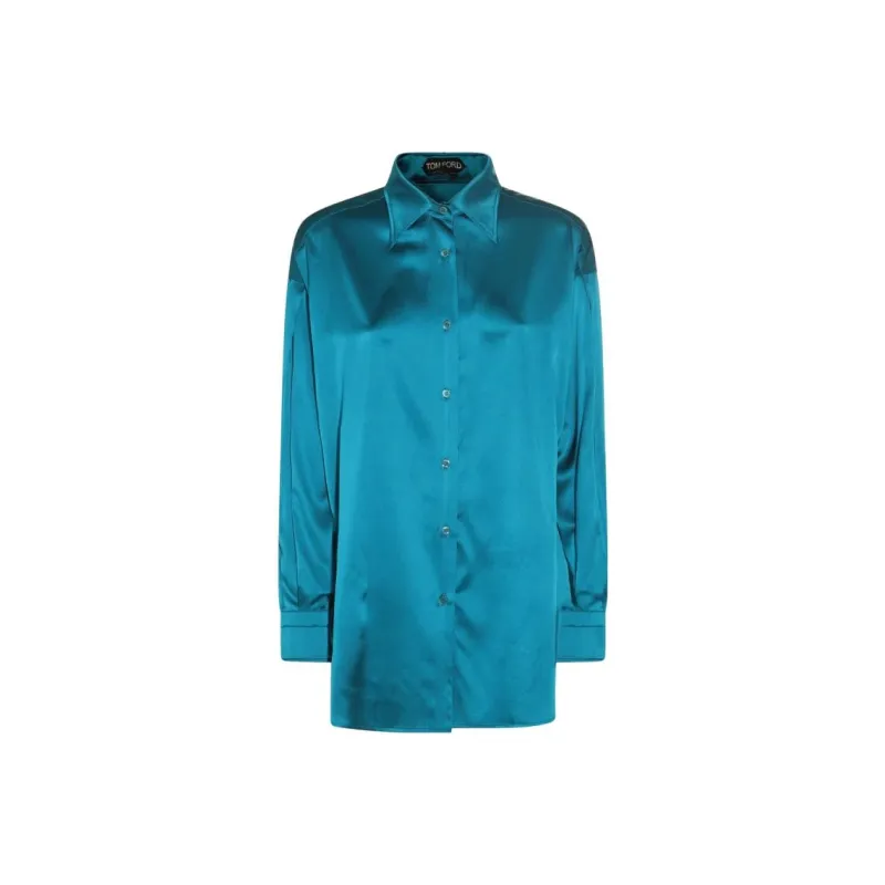 TOM FORD Shirts Women's Blue-0