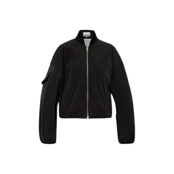 GANNI Jackets & Coats Women's Black