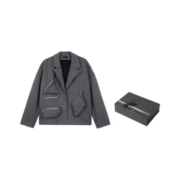 ONOFFON Fitted Moderate Other Jacket All Unisex Gray