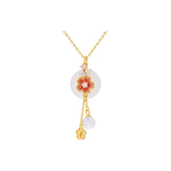 DIHUAJI Natural Chalcedony Necklaces Women's