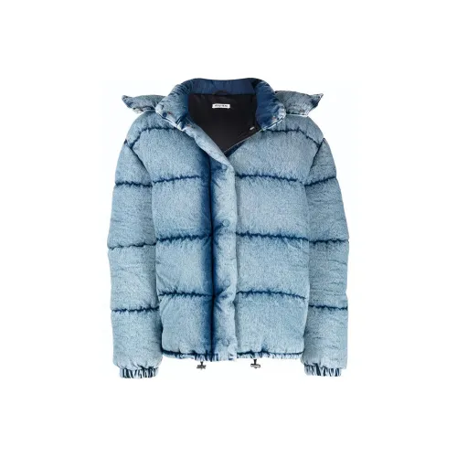 MIU MIU Down Jacket Women's Blue