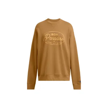 Under Armour ProjectRock Heavyweight Tools Of The Trade Crew Sweatshirt Women's Ochre/Black