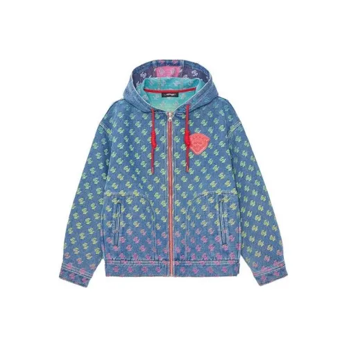 Ed Hardy SS24 Jackets Coats Women's Indigo