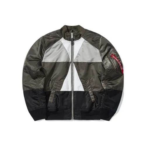 Alpha Industries Jacket Women's Camouflage Gray