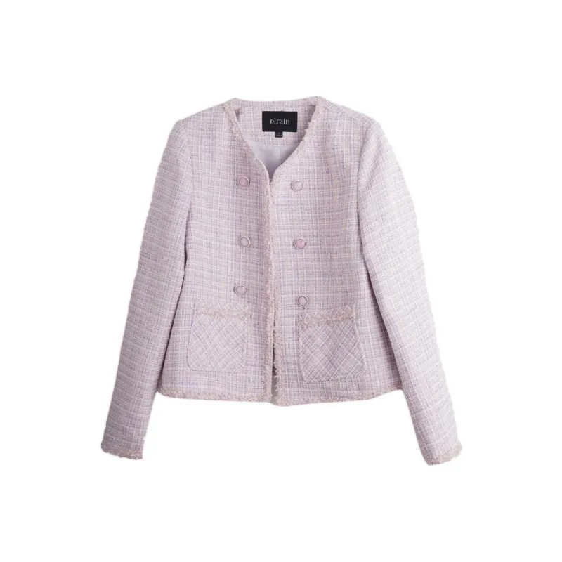 Olrain Jackets Coats Women's Light Purple-0