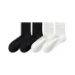 [4 Pack/Ultra-Thin Mesh Breathable]2 Pack Black+2 Pack White