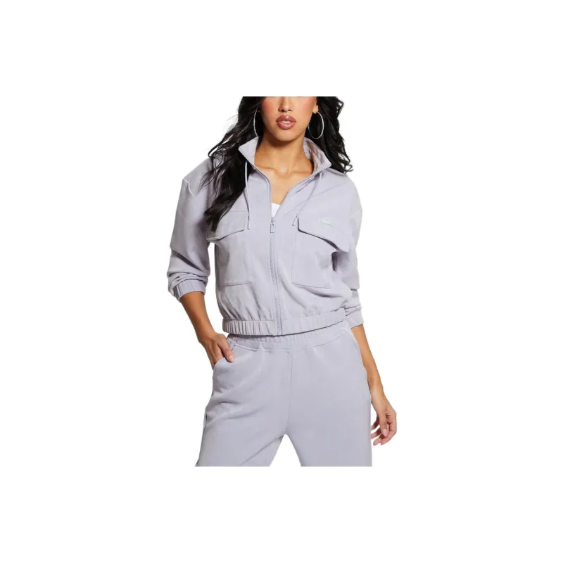 GUESS Jackets Coats Women's Gray Purple-0