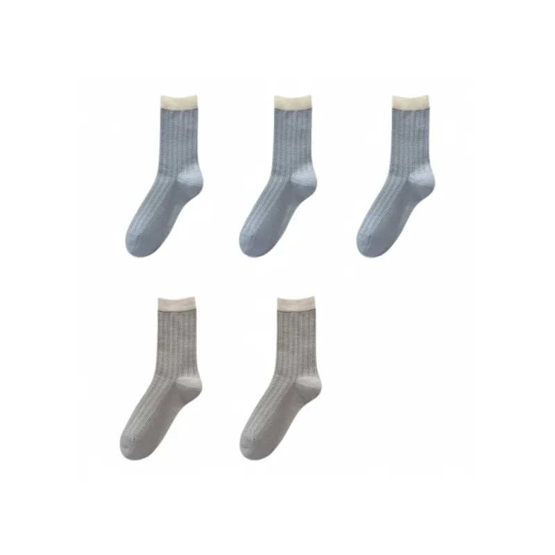 H YXIANG Mid Calf Socks Women's Combo Set-18