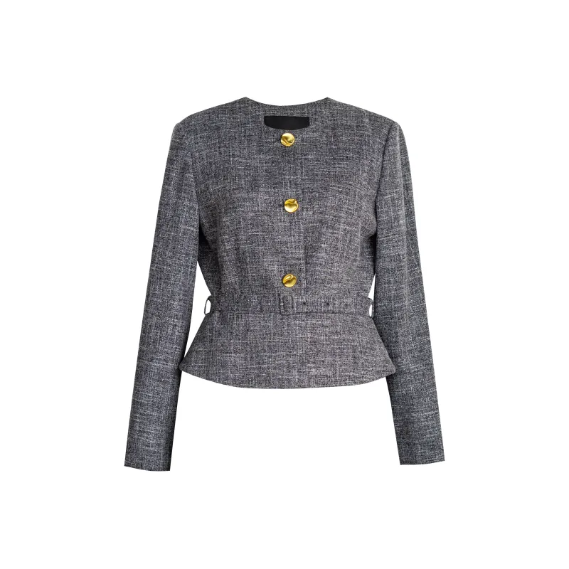 ROEYSHOUSE Jackets Coats Women's Heather Gray-0