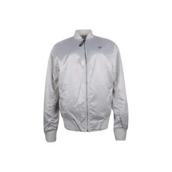 Converse Reversible Oversized MA 1 Bomber Jackets Coats Women's Ecru