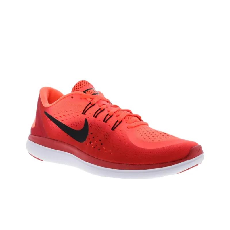 Nike Flex 2017 RN Anti-Slip Wear-Resistant Low-Top Casual Running Shoes Unisex Orange-3