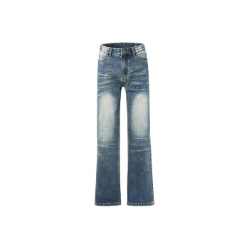 FCB ARCELONA Jeans Unisex Spray Blended Dark Blue