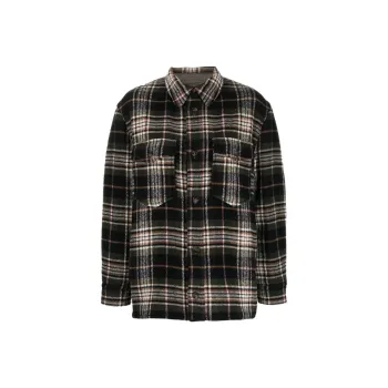 ISABEL MARANT ETOILE Every Checked Padded Jacket