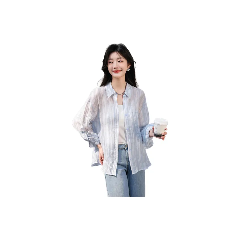 Like The Age Of Water Shirt Women's Blue-0