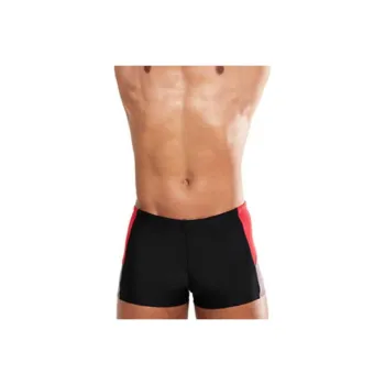 Speedo Swimming Shorts Men's Black Red