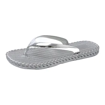 Ailise Sandal Slippers Silver/Gold/Black
