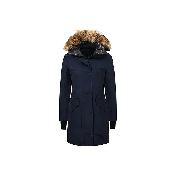 Canada Goose Ellesmere Series Down Jackets Women's Navy-0