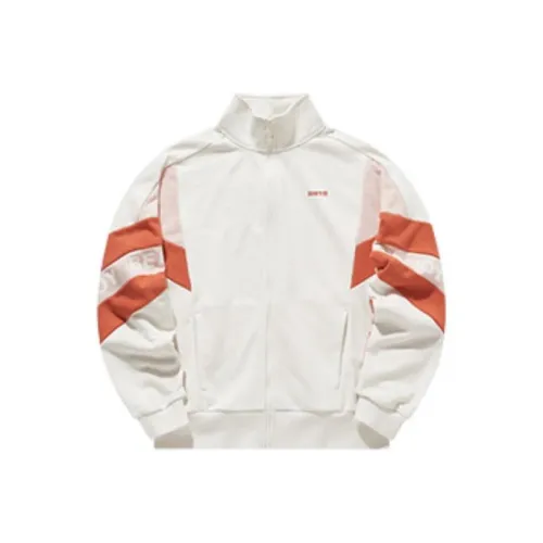 ANTA Life Collection Jackets Women's White Orange