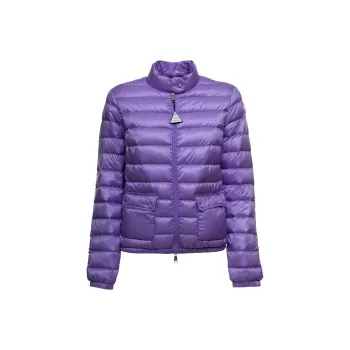Moncler Women's Lans Short Down Jacket Lavender Purple