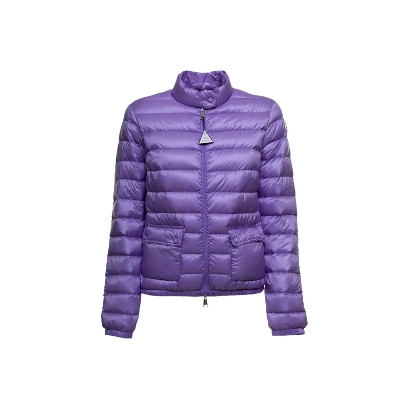 Moncler Women's Lans Short Down Jacket Lavender Purple-0