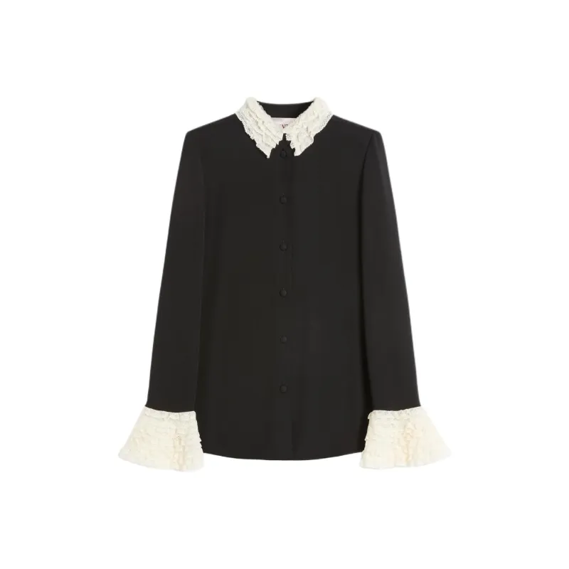 Valentino Georgette Blouse-0