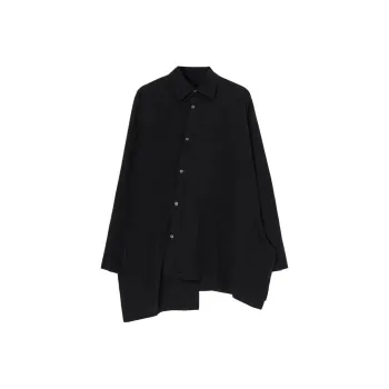Yohji Yamamoto Asymmetrical Oversize Shirt