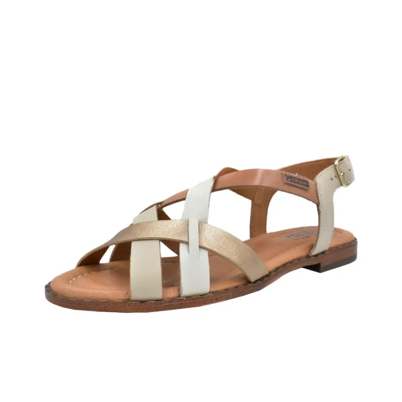 PIKOLINOS Algar Marfil Roman Sandals 1.5cm Women's Multicolor-1
