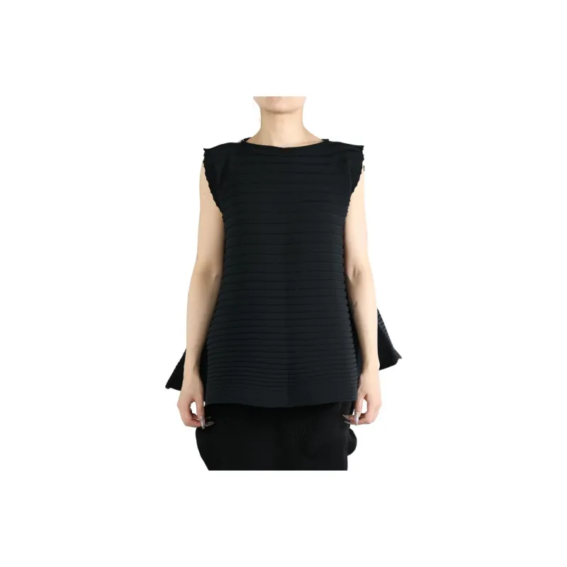 PLEATS PLEASE ISSEY MIYAKE Bounce Knit Top-0