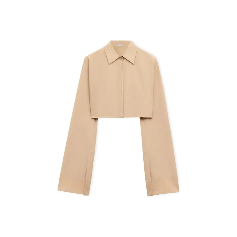 LOEWE Cropped Shirt 'Cotton Candy'-4