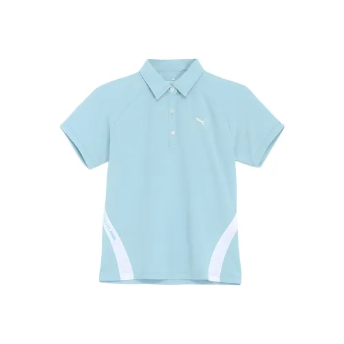 PUMA Golf Polo Shirt Women's Turquoise