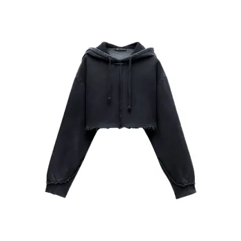 ZARA Sweatshirts Women's Gray
