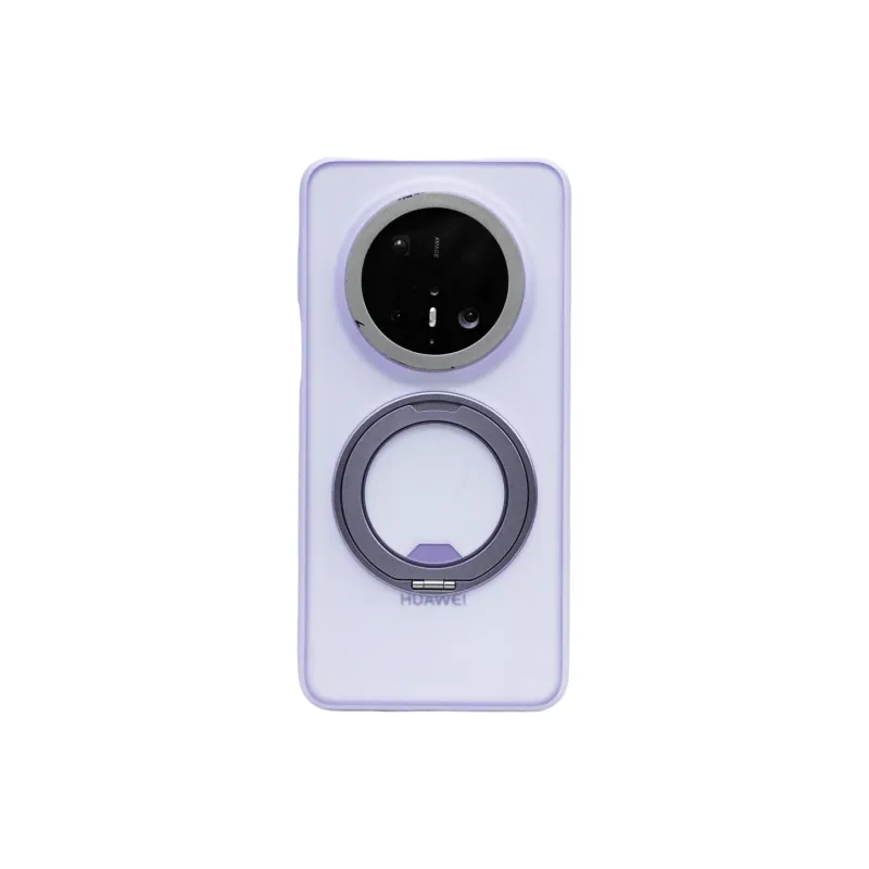 PENGKEXING PC Material O1s Pivot Case Magnetic 360 Stand Phone Cases Compatibility With Huawei Mate 70 Pro Solid Color-2