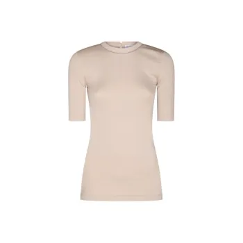 Brunello Cucinelli Crewneck Short-Sleeved Top