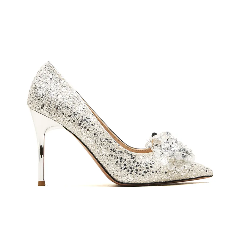KATHRYN WILSON Slim Heel High Heels 6.5cm Women's-8