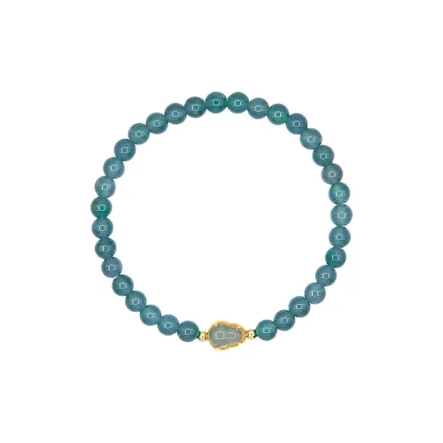 Long Fu Glutinous Jade Bracelets Women's