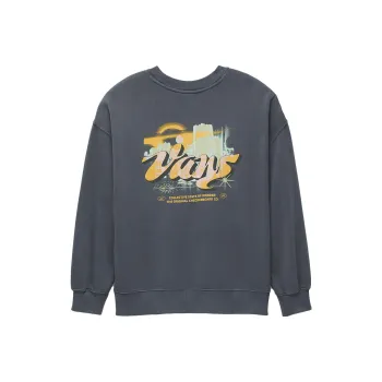 Vans Dove Mountain Slouchy Crew Sweatshirt Sweatshirt Women's Asphalt