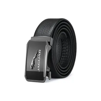 JAGUAR Cow Leather Belts Men's 3.5cm