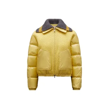 Moncler Down Jacket Women's Yellow