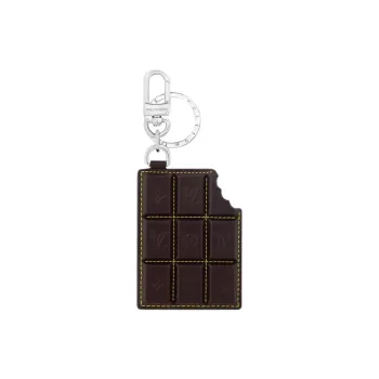 LOUIS VUITTON Canvas Bag Accessory Unisex Black