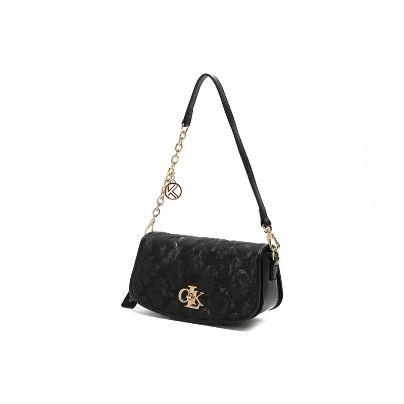 BETTINA VIVIAN PU Shoulder Bag Women's Black-1