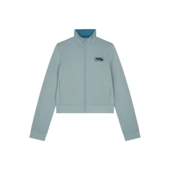 Maison Kitsune FW24 Jackets Coats Women's Light Blue