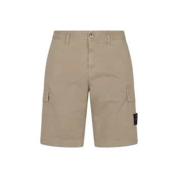 STONE ISLAND Casual Shorts Men's Brown