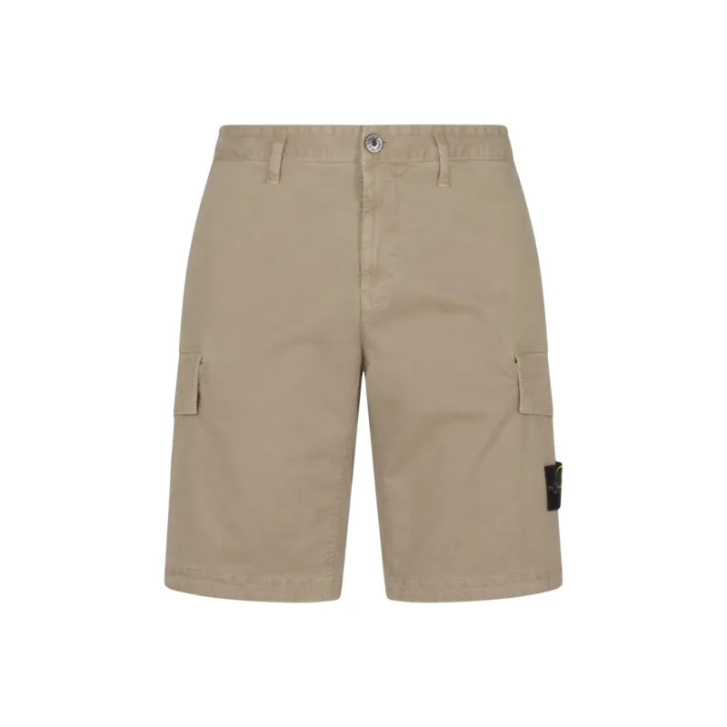 STONE ISLAND Casual Shorts Men's Brown-0