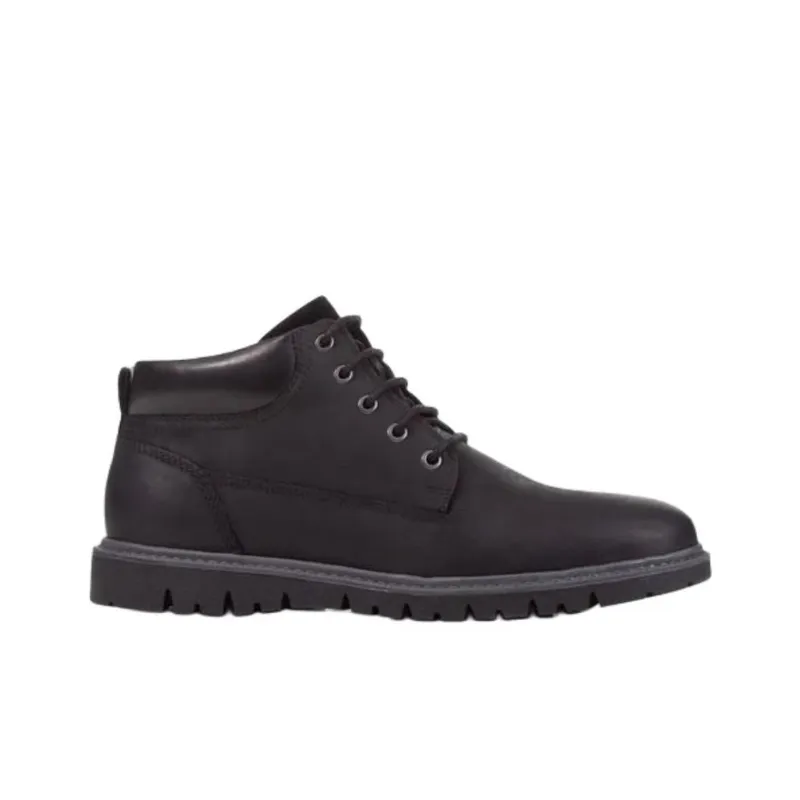 GEOX Ghiacciaio Ankle Boots Men's Black-1