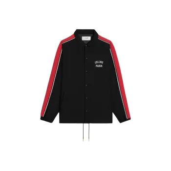 CELINE Paris Coach Jacket In Nylon Twill