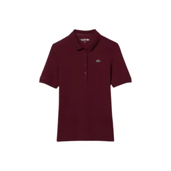 LACOSTE Polo Shirt Women's Bordeaux