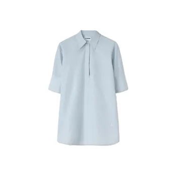 JIL SANDER Half Sleeved Relaxed Fit Shirt
