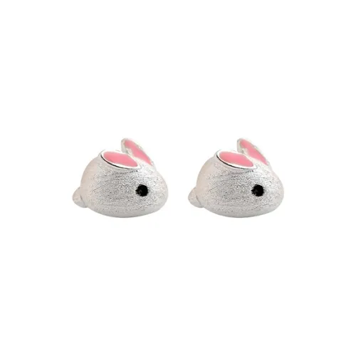 Universe Search S925 Sterling Silver Needle Stud Earrings Women's