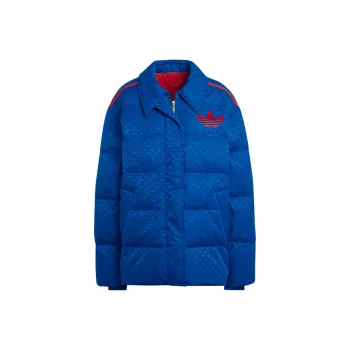 Adidas Originals Heritage Now Monogram Down Jacket Winter Women's Blue