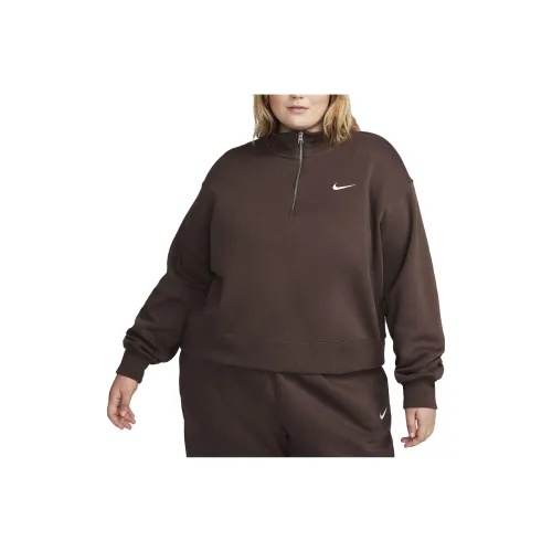 Nike Sweatshirts Women's Baroque Brown